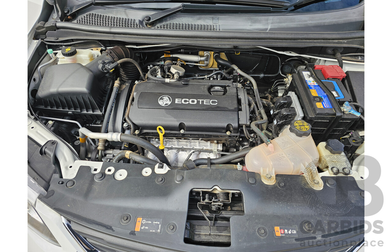 07/2017 Holden Barina LS FWD TM MY17 5D Hatchback White 1.6L