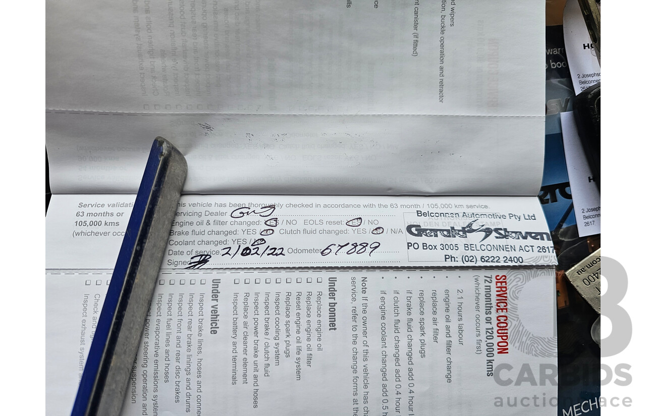 07/2017 Holden Barina LS FWD TM MY17 5D Hatchback White 1.6L