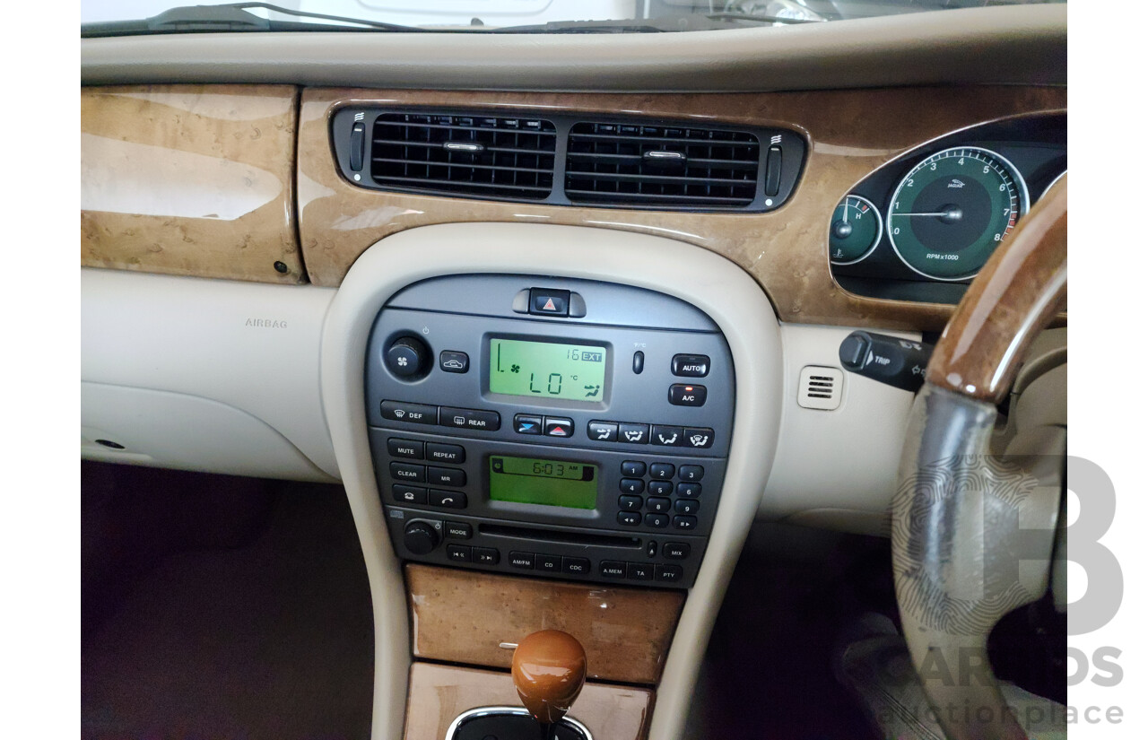 11/2003 Jaguar X Type SE AWD  4D Sedan Gold 3.0L