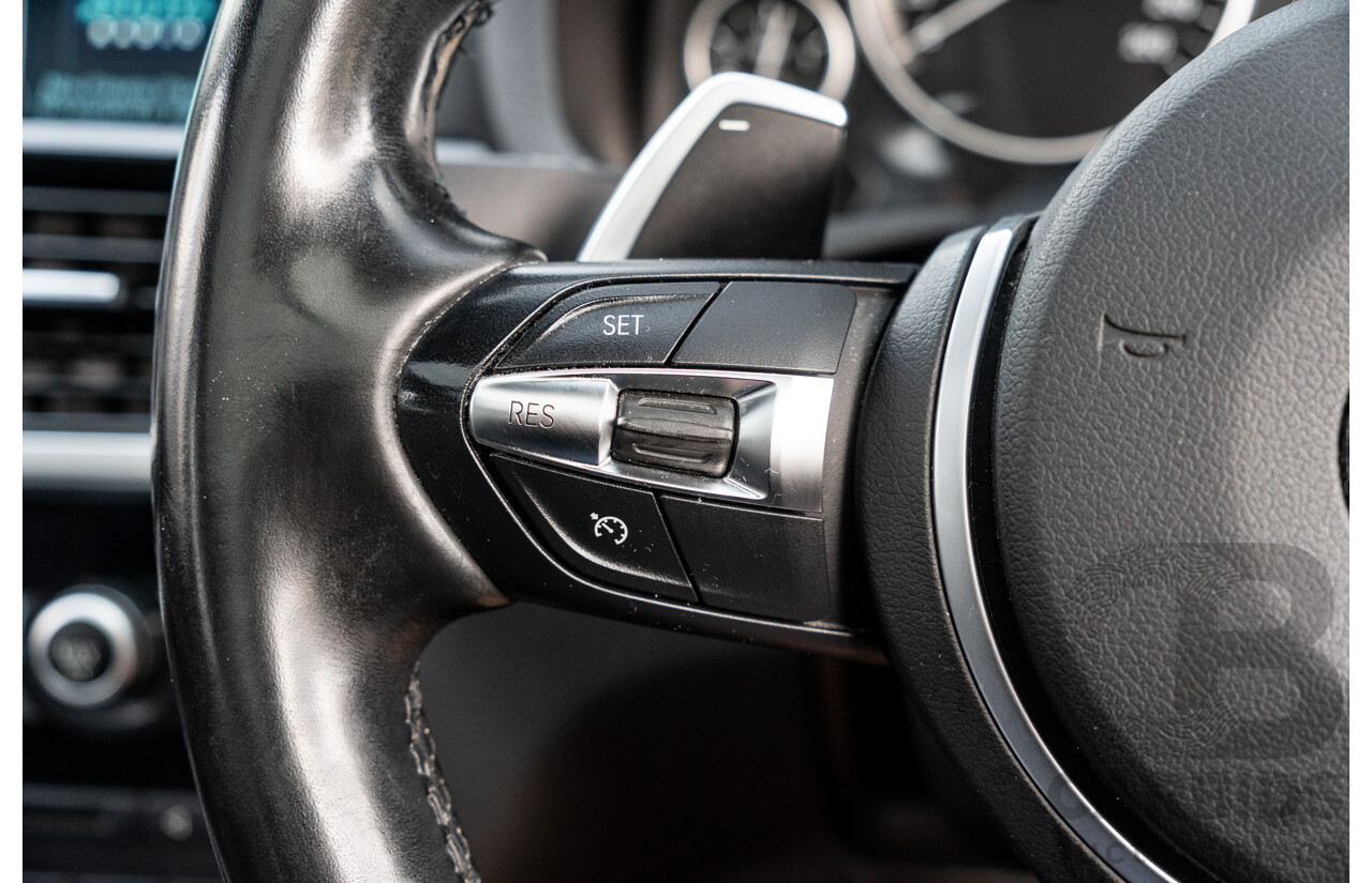 9/2016 BMW X3 X-Drive 20d LCI (AWD) F25 M-Sport Package 4d Wagon Space Grey Metallic Turbo Diesel 2.0L