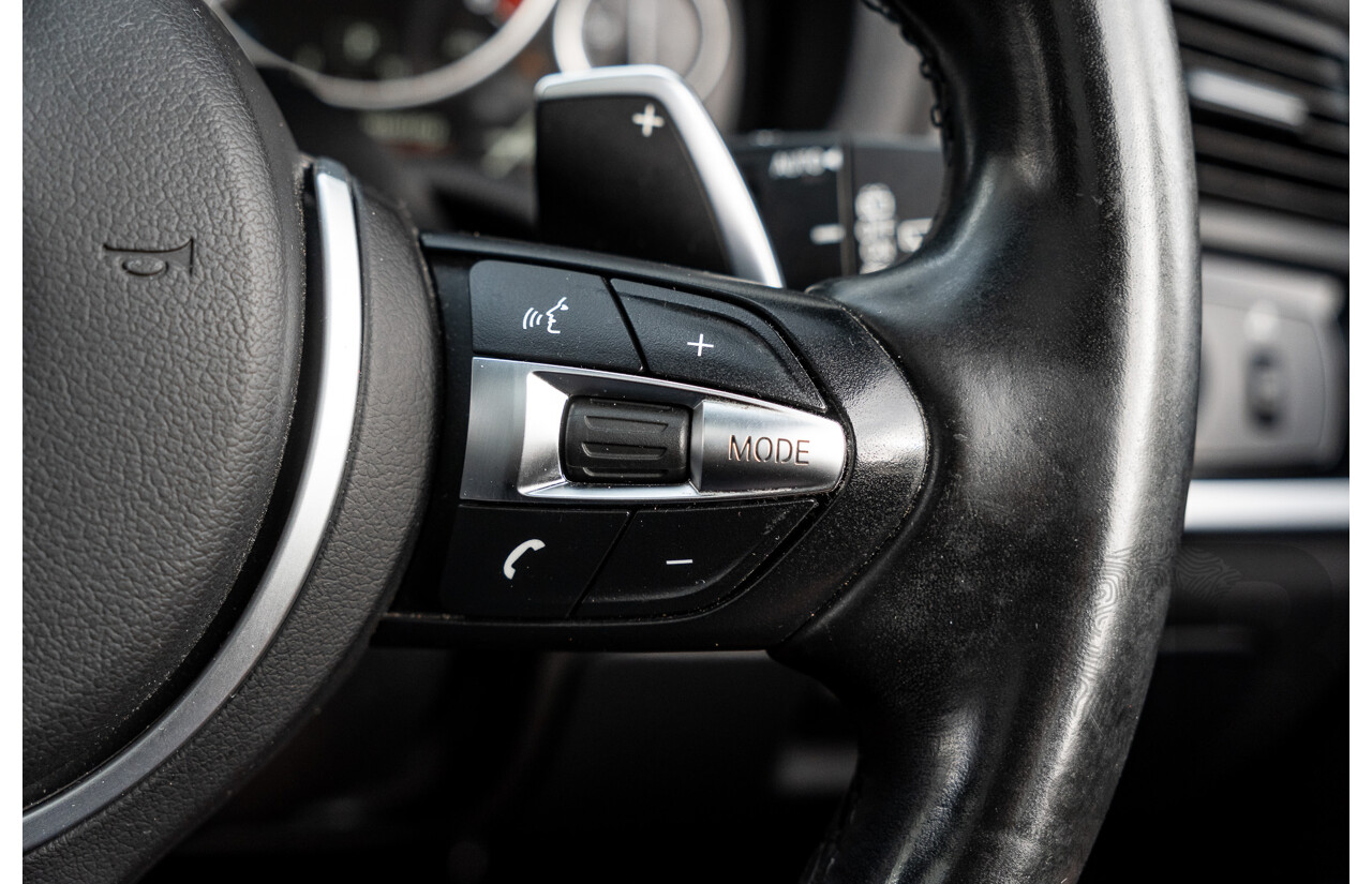 9/2016 BMW X3 X-Drive 20d LCI (AWD) F25 M-Sport Package 4d Wagon Space Grey Metallic Turbo Diesel 2.0L