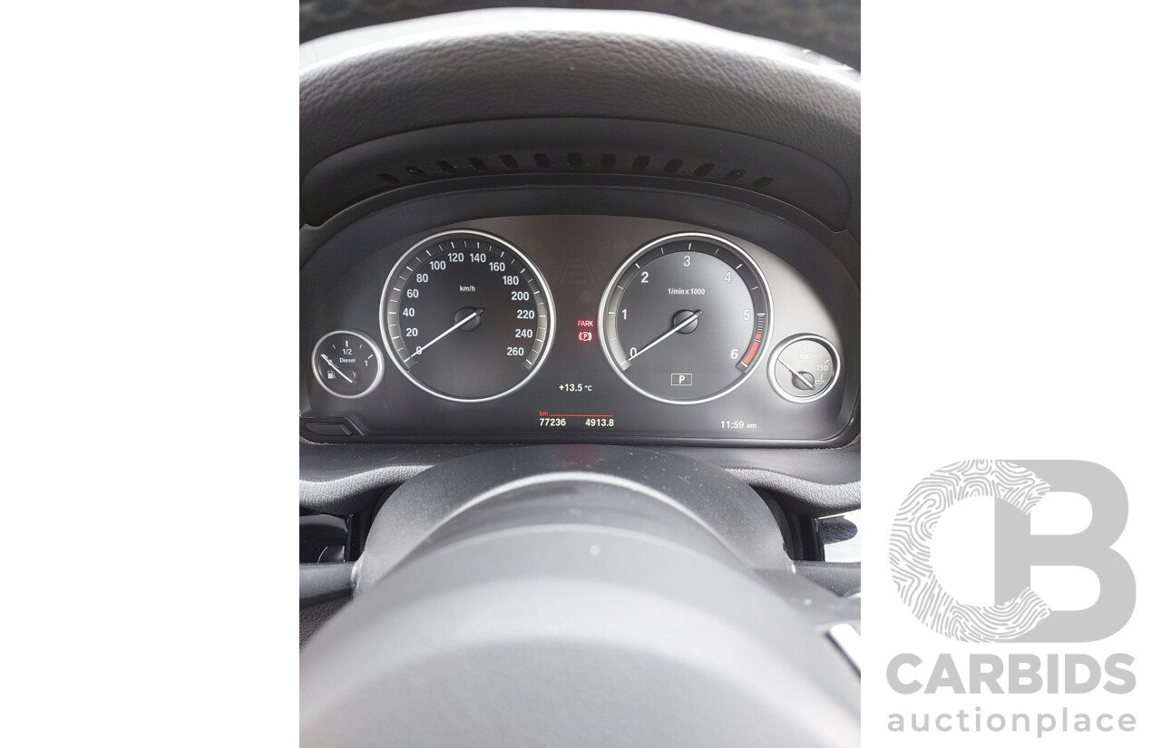 9/2016 BMW X3 X-Drive 20d LCI (AWD) F25 M-Sport Package 4d Wagon Space Grey Metallic Turbo Diesel 2.0L