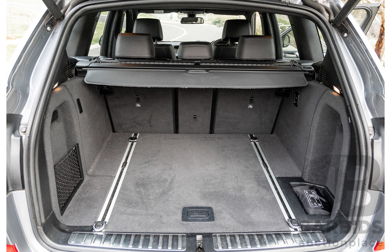 9/2016 BMW X3 X-Drive 20d LCI (AWD) F25 M-Sport Package 4d Wagon Space Grey Metallic Turbo Diesel 2.0L