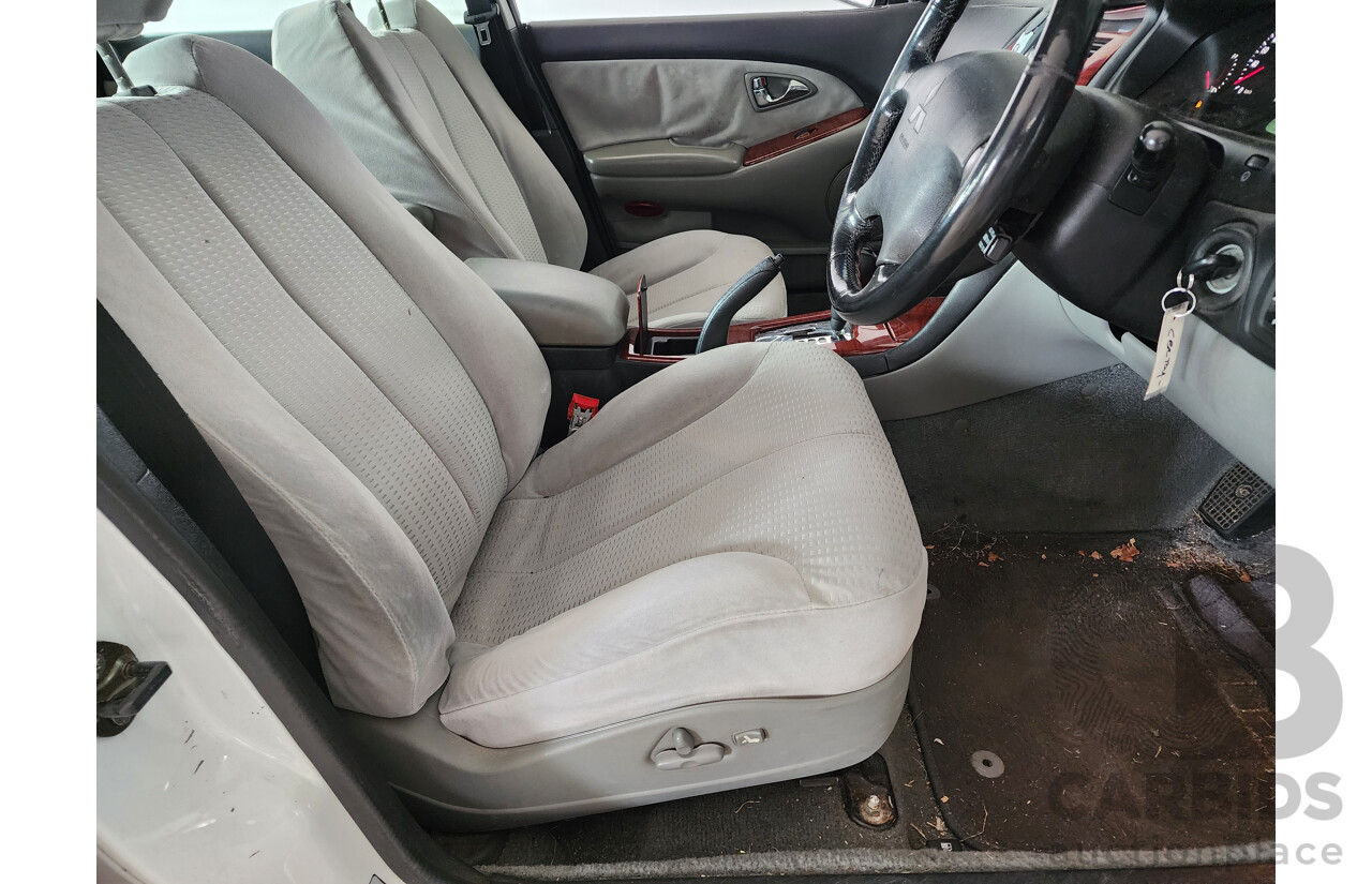 03/2004 Mitsubishi Verada Ei FWD KL 4D Sedan White 3.5L