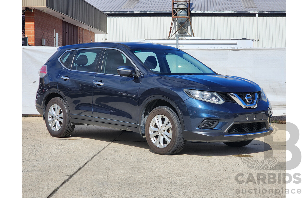 03/2016 Nissan X-Trail ST FWD T32 4D Wagon Blue 2.0L