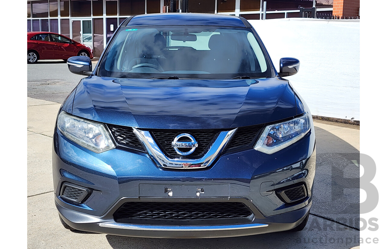 03/2016 Nissan X-Trail ST FWD T32 4D Wagon Blue 2.0L