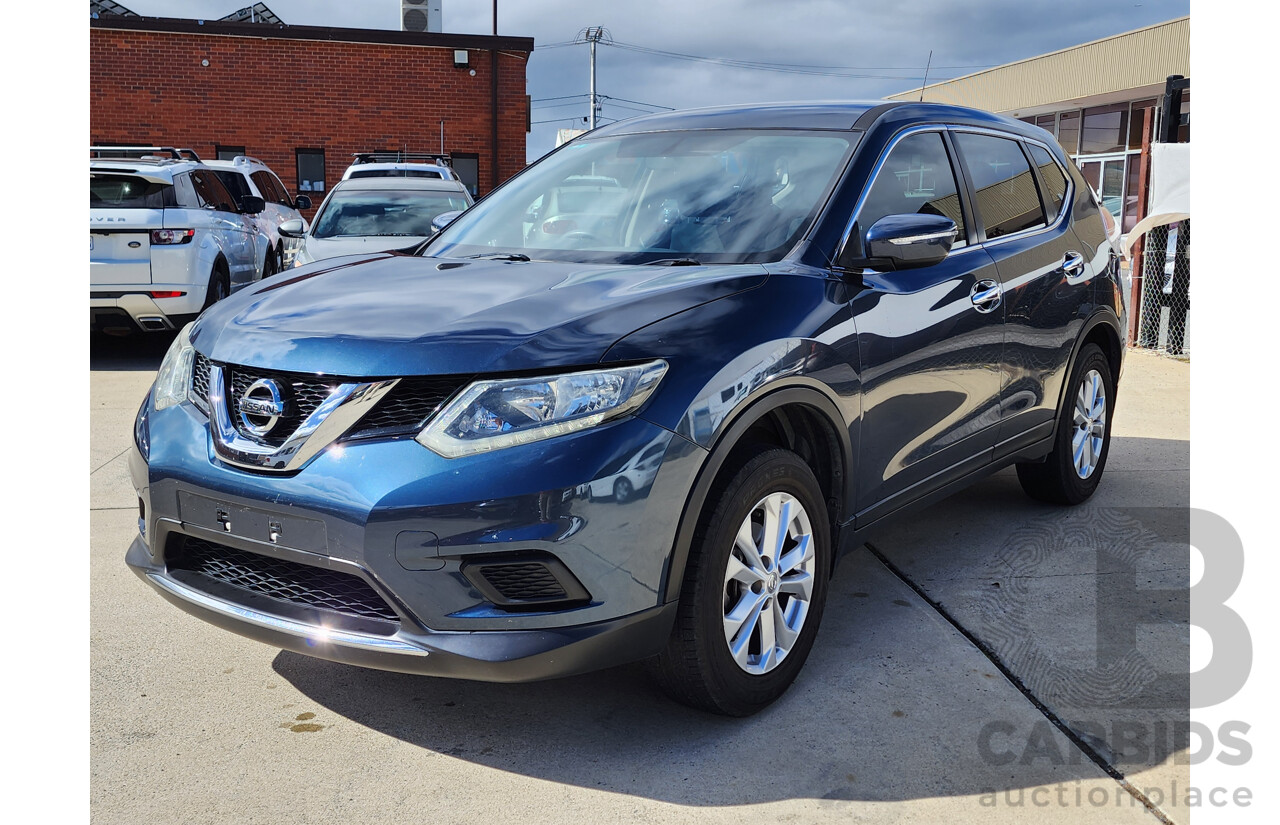 03/2016 Nissan X-Trail ST FWD T32 4D Wagon Blue 2.0L