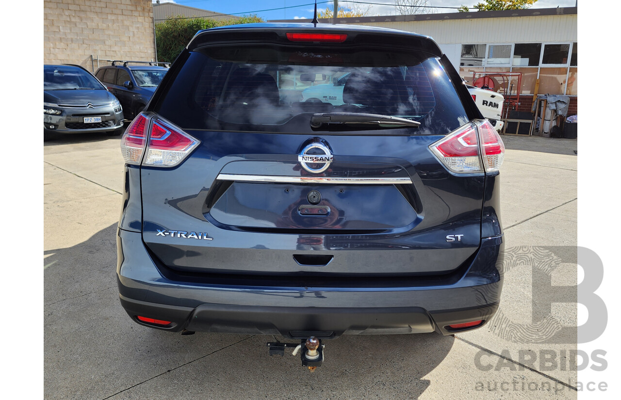 03/2016 Nissan X-Trail ST FWD T32 4D Wagon Blue 2.0L