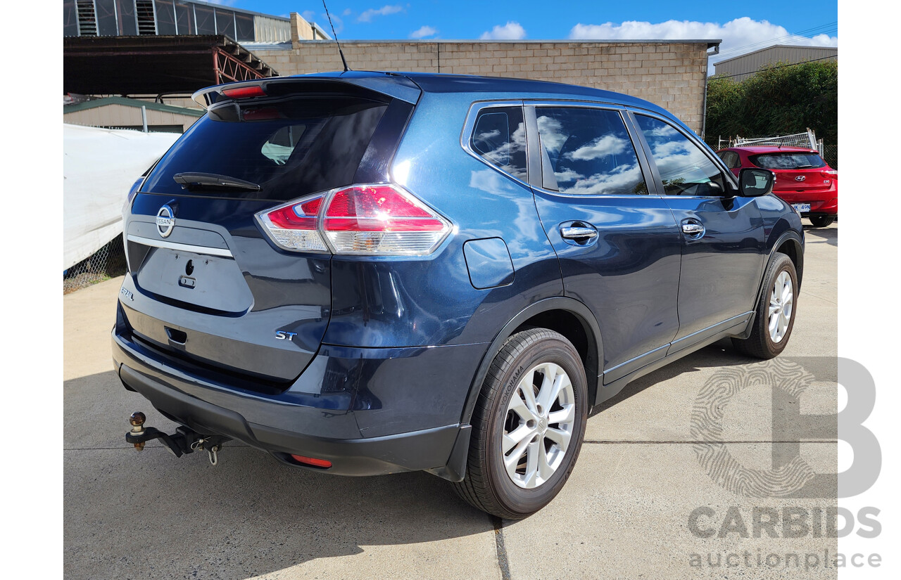 03/2016 Nissan X-Trail ST FWD T32 4D Wagon Blue 2.0L