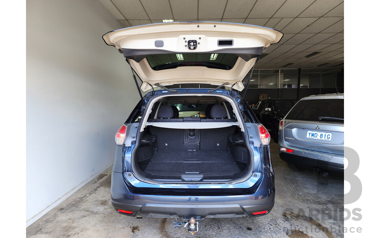 03/2016 Nissan X-Trail ST FWD T32 4D Wagon Blue 2.0L