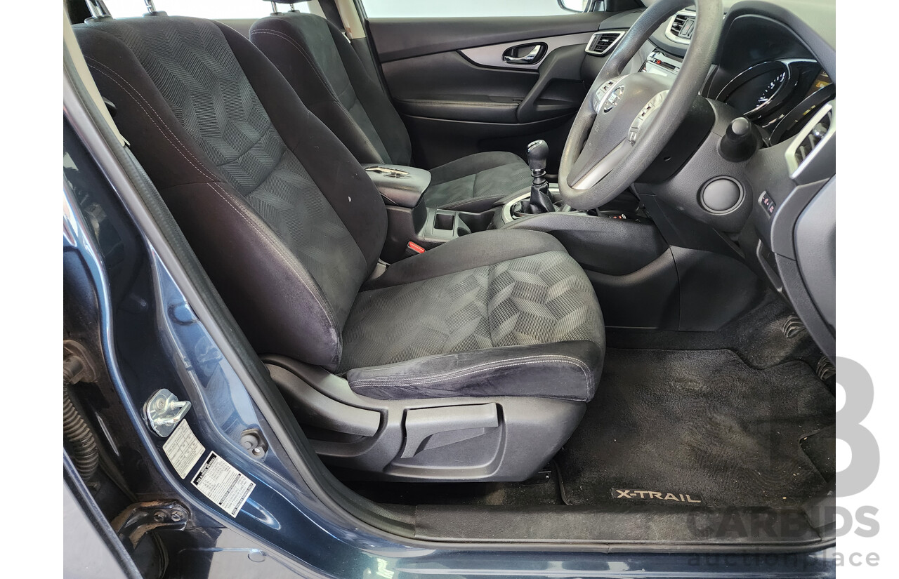 03/2016 Nissan X-Trail ST FWD T32 4D Wagon Blue 2.0L