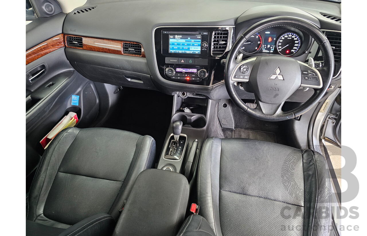 5/2013 Mitsubishi Outlander Aspire (4x4) ZJ 4d Wagon Silver 2.3L