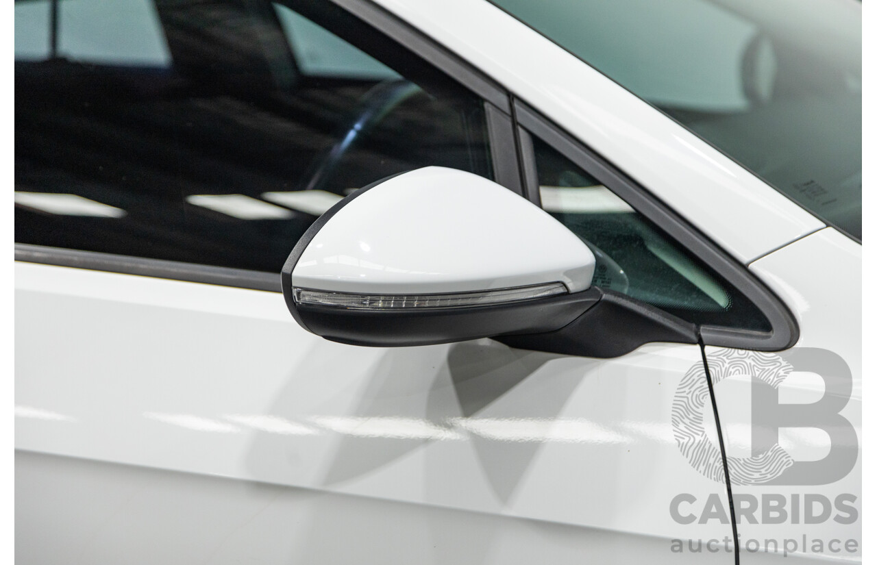 5/2018 Volkswagen Golf 110TSI Trendline MK7.5 AU MY18 5d Hatchback White Turbo 1.4L