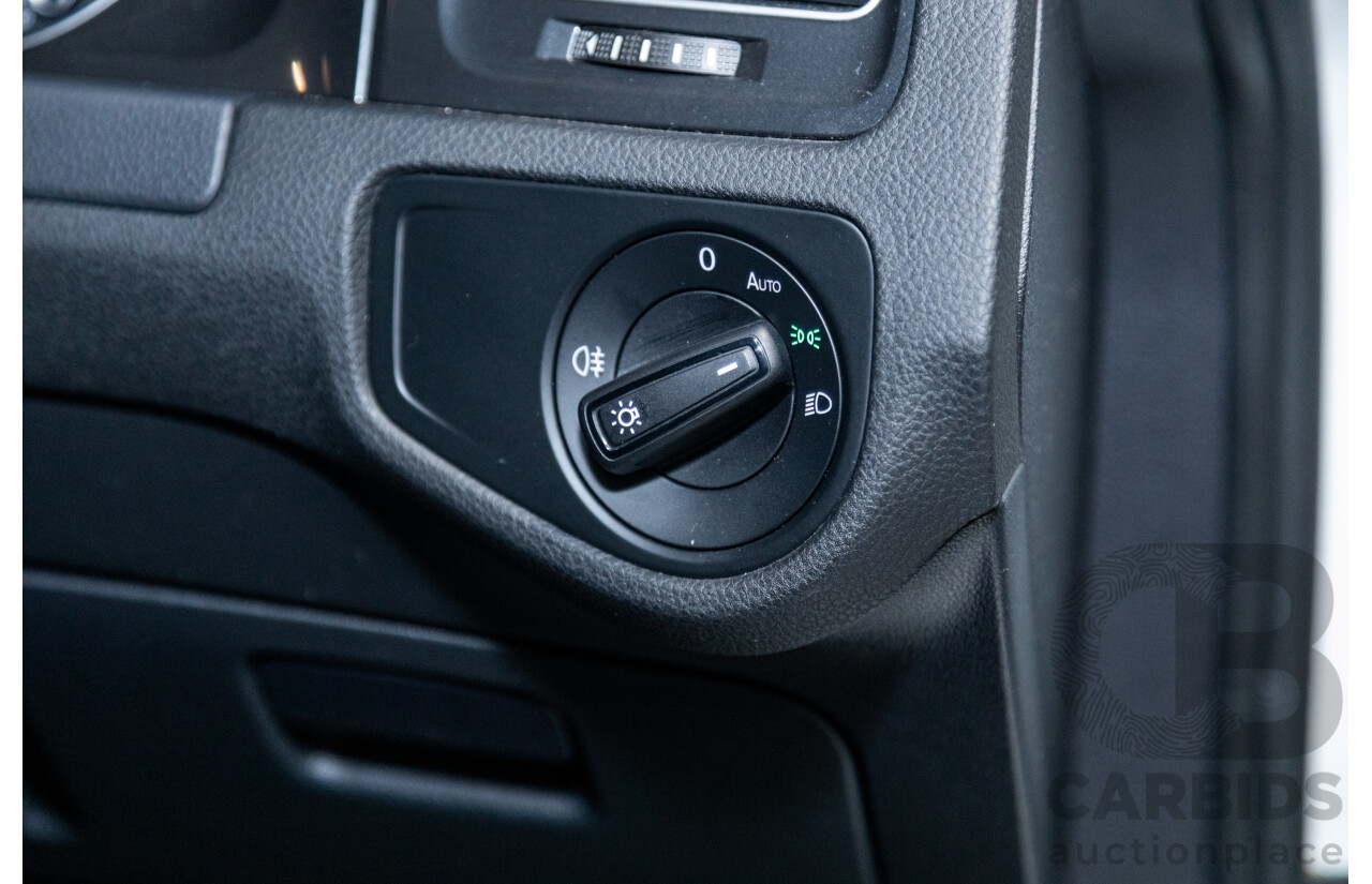 5/2018 Volkswagen Golf 110TSI Trendline MK7.5 AU MY18 5d Hatchback White Turbo 1.4L