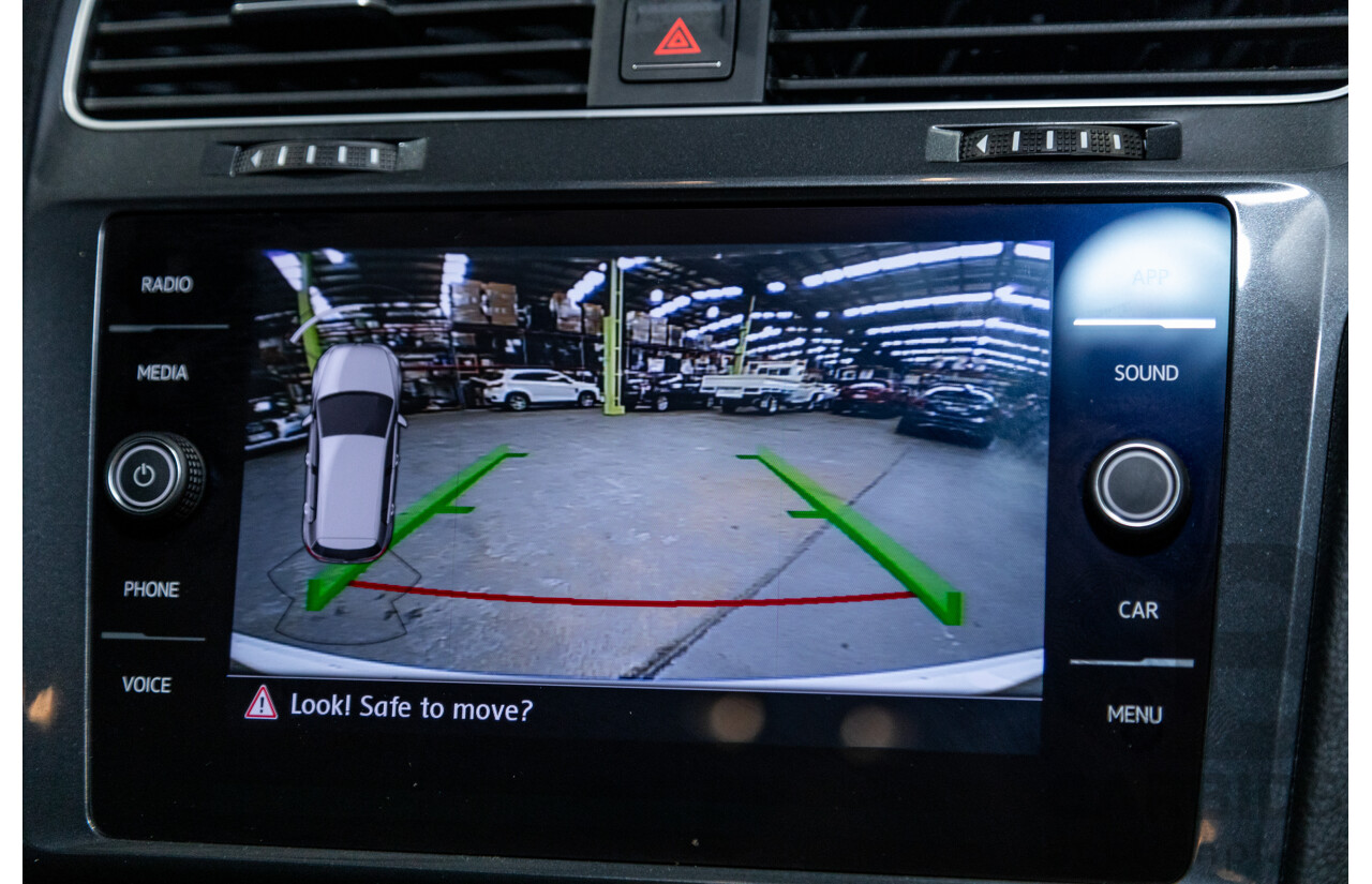 5/2018 Volkswagen Golf 110TSI Trendline MK7.5 AU MY18 5d Hatchback White Turbo 1.4L