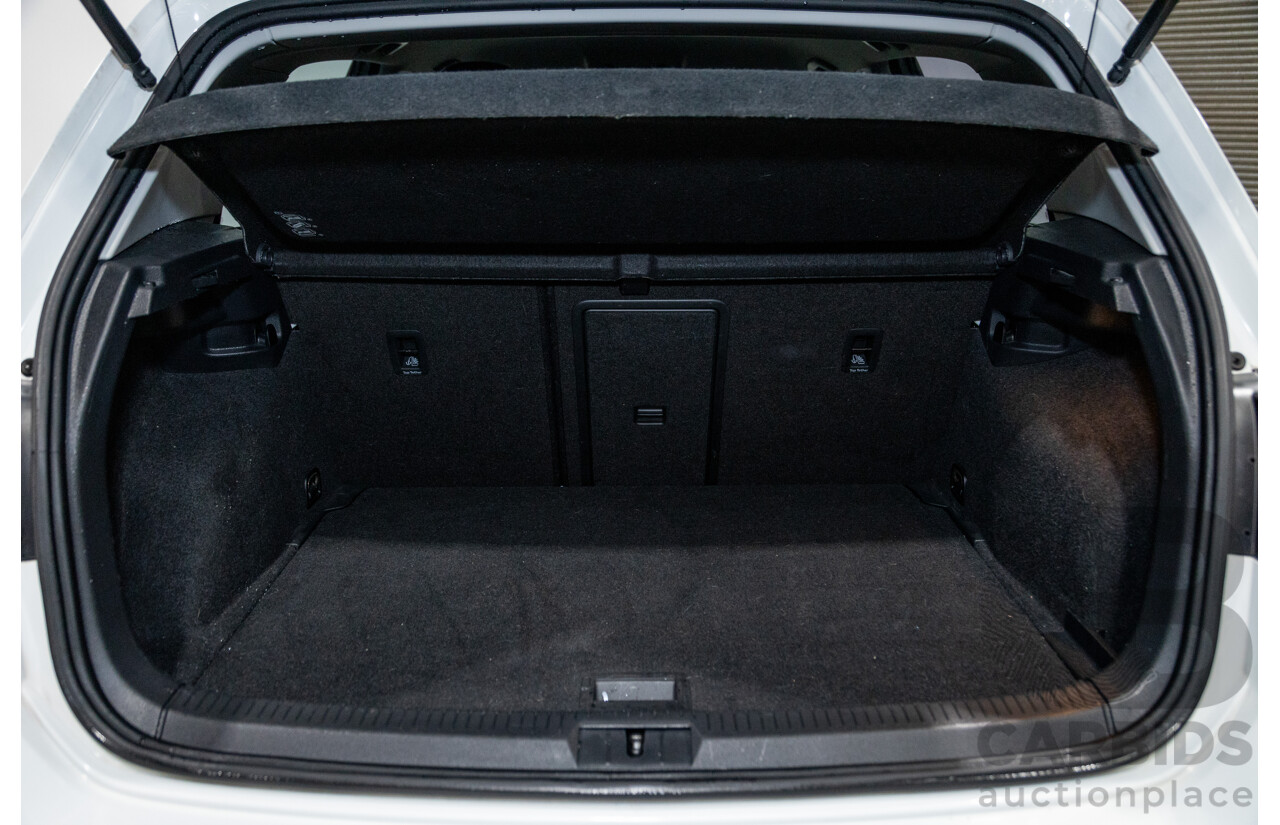 5/2018 Volkswagen Golf 110TSI Trendline MK7.5 AU MY18 5d Hatchback White Turbo 1.4L