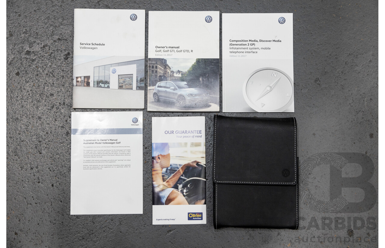 5/2018 Volkswagen Golf 110TSI Trendline MK7.5 AU MY18 5d Hatchback White Turbo 1.4L