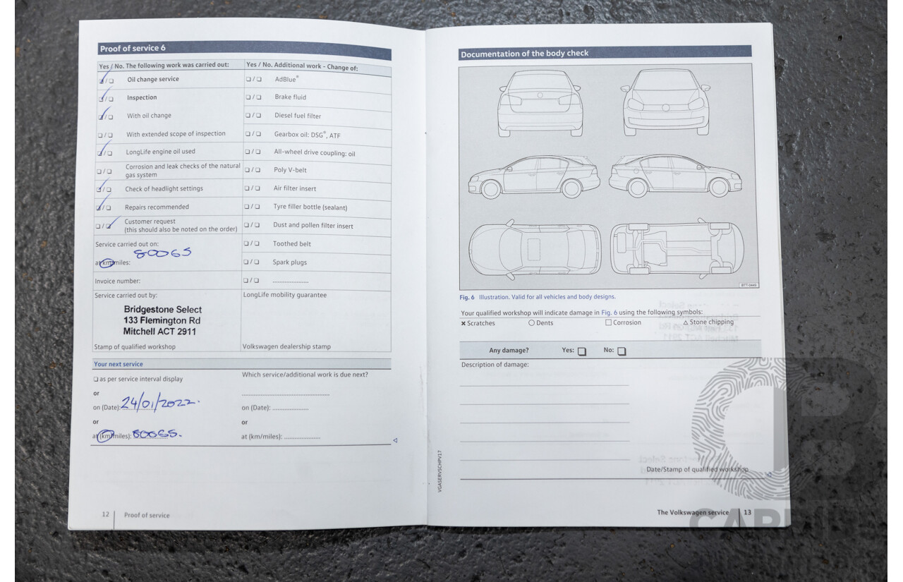 5/2018 Volkswagen Golf 110TSI Trendline MK7.5 AU MY18 5d Hatchback White Turbo 1.4L