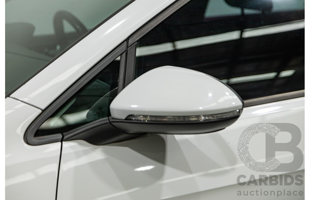 5/2018 Volkswagen Golf 110TSI Trendline MK7.5 AU MY18 5d Hatchback White Turbo 1.4L