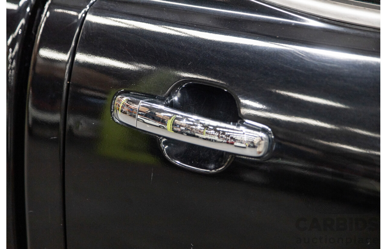 6/2013 Ford Ranger XLT 3.2 (4x4) PX 4d Dual Cab Utility Black Turbo Diesel 3.2L