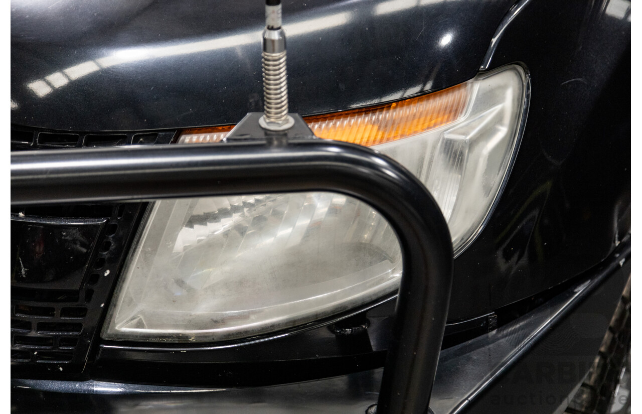 6/2013 Ford Ranger XLT 3.2 (4x4) PX 4d Dual Cab Utility Black Turbo Diesel 3.2L