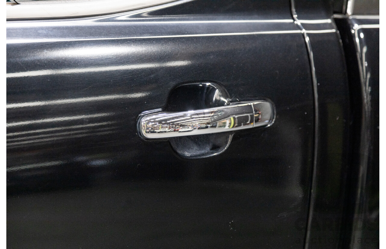 6/2013 Ford Ranger XLT 3.2 (4x4) PX 4d Dual Cab Utility Black Turbo Diesel 3.2L