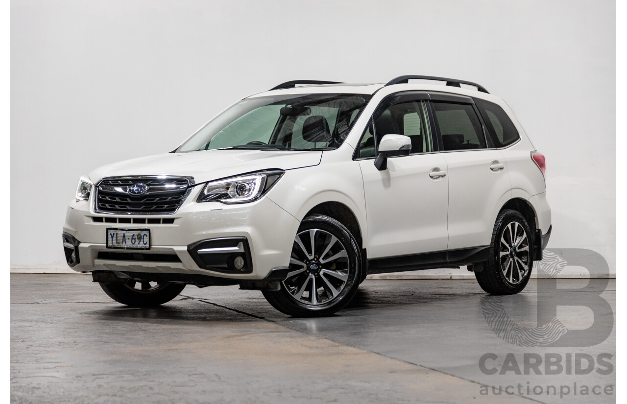 8/2016 Subaru Forester 2.0d-S (AWD) MY16 4d Wagon Pearl White Metallic Turbo Diesel 2.0L