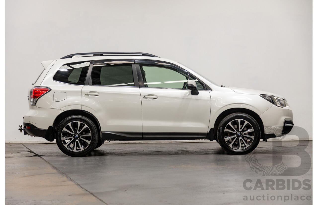 8/2016 Subaru Forester 2.0d-S (AWD) MY16 4d Wagon Pearl White Metallic Turbo Diesel 2.0L