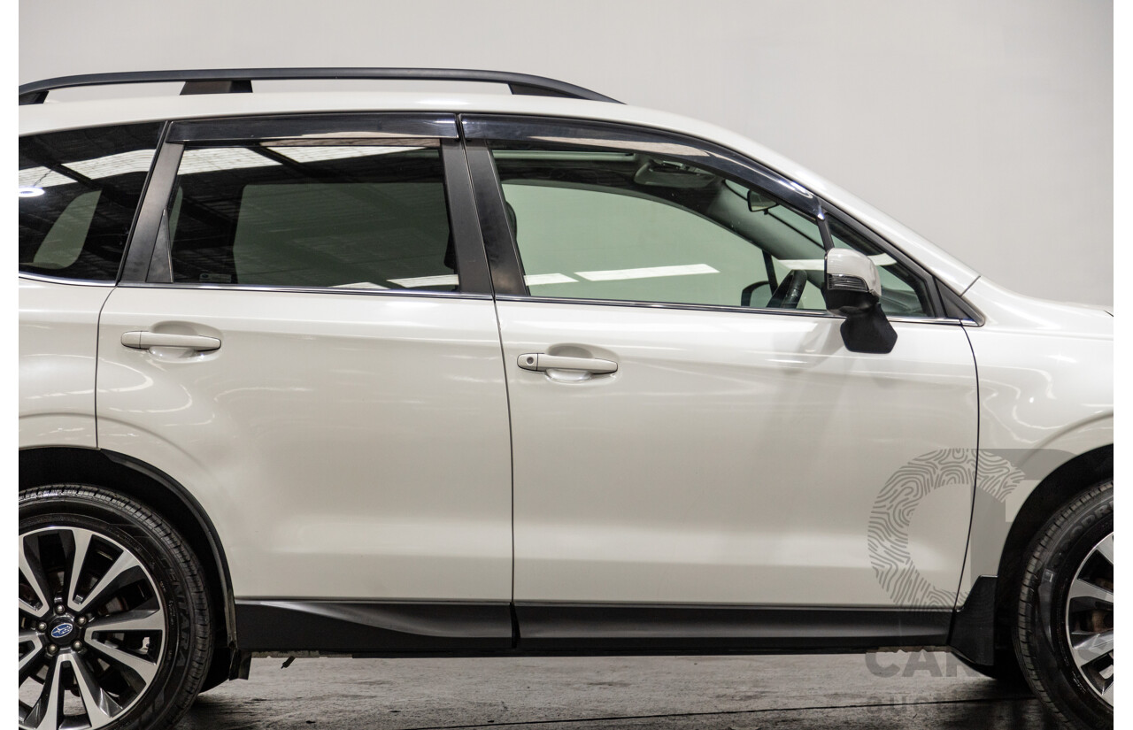 8/2016 Subaru Forester 2.0d-S (AWD) MY16 4d Wagon Pearl White Metallic Turbo Diesel 2.0L