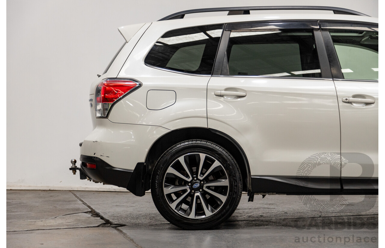 8/2016 Subaru Forester 2.0d-S (AWD) MY16 4d Wagon Pearl White Metallic Turbo Diesel 2.0L