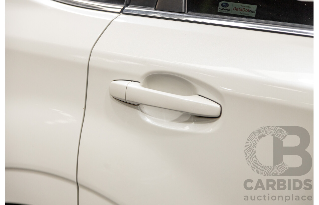 8/2016 Subaru Forester 2.0d-S (AWD) MY16 4d Wagon Pearl White Metallic Turbo Diesel 2.0L