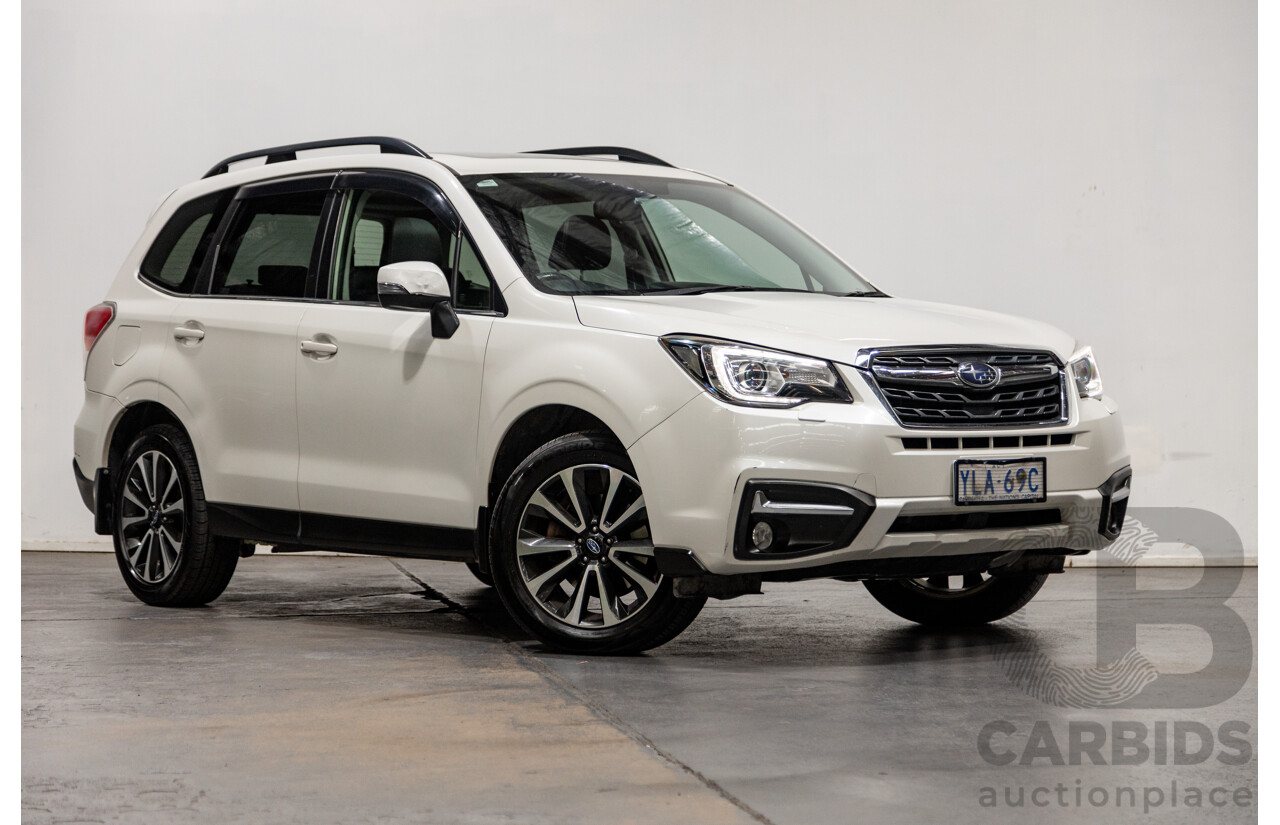 8/2016 Subaru Forester 2.0d-S (AWD) MY16 4d Wagon Pearl White Metallic Turbo Diesel 2.0L