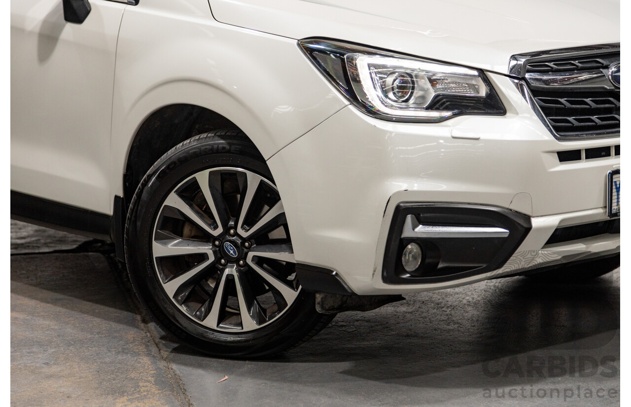 8/2016 Subaru Forester 2.0d-S (AWD) MY16 4d Wagon Pearl White Metallic Turbo Diesel 2.0L