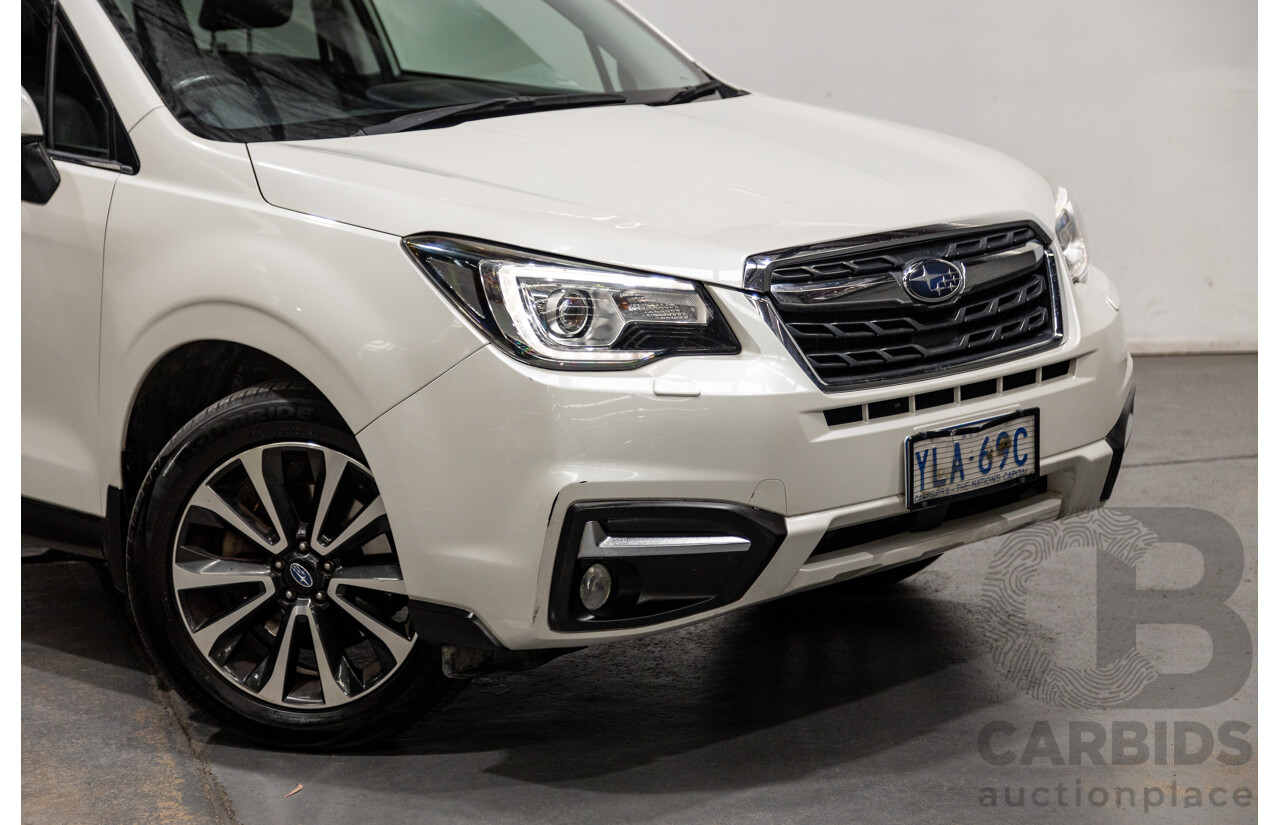 8/2016 Subaru Forester 2.0d-S (AWD) MY16 4d Wagon Pearl White Metallic Turbo Diesel 2.0L