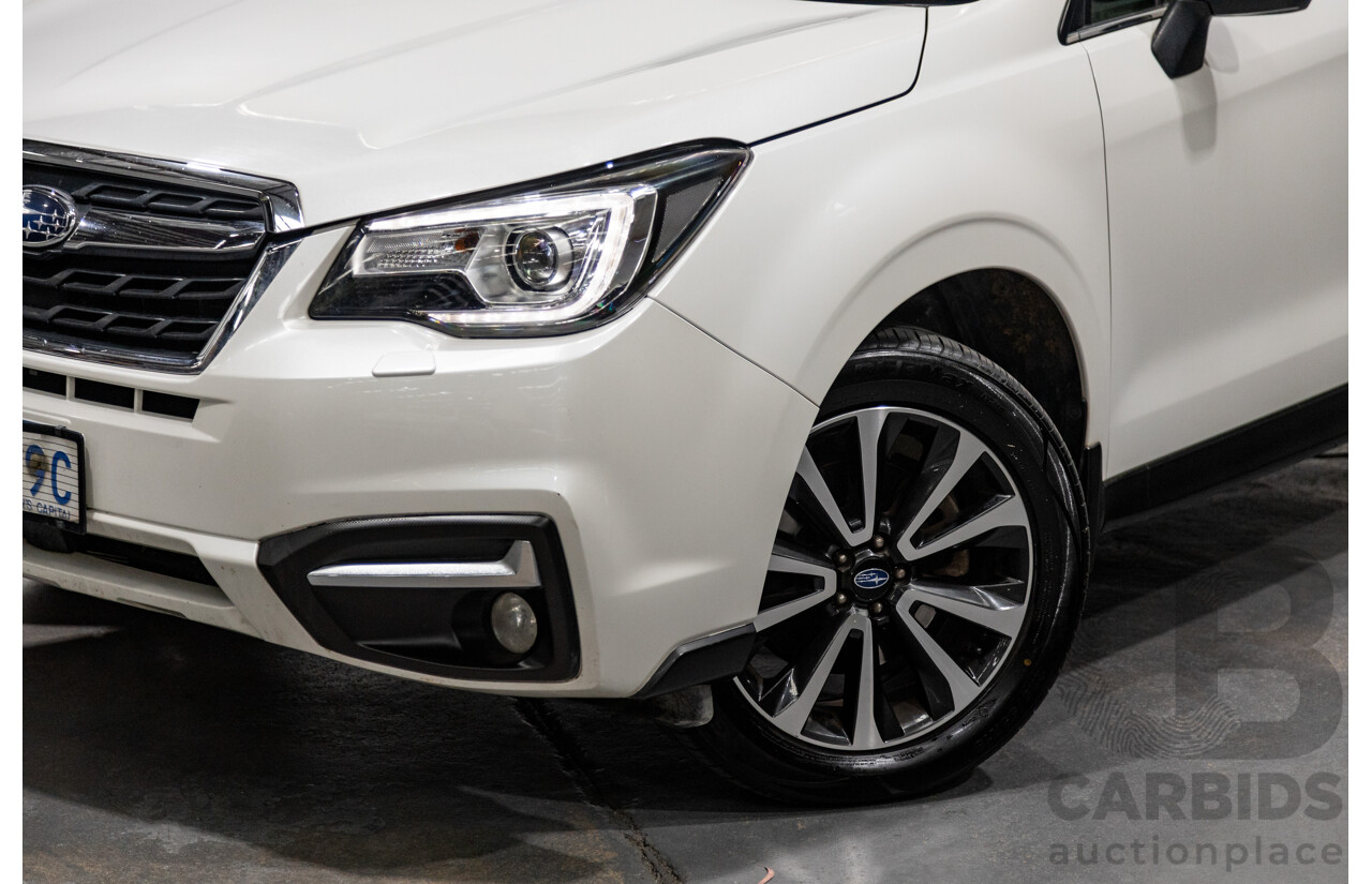 8/2016 Subaru Forester 2.0d-S (AWD) MY16 4d Wagon Pearl White Metallic Turbo Diesel 2.0L