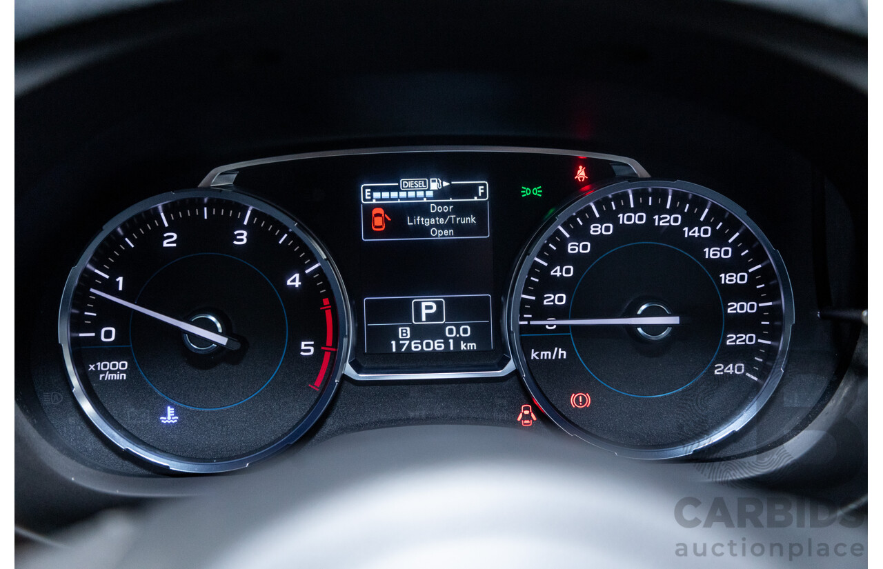 8/2016 Subaru Forester 2.0d-S (AWD) MY16 4d Wagon Pearl White Metallic Turbo Diesel 2.0L