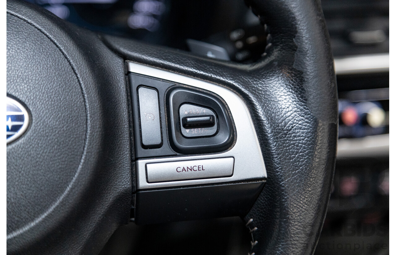 8/2016 Subaru Forester 2.0d-S (AWD) MY16 4d Wagon Pearl White Metallic Turbo Diesel 2.0L