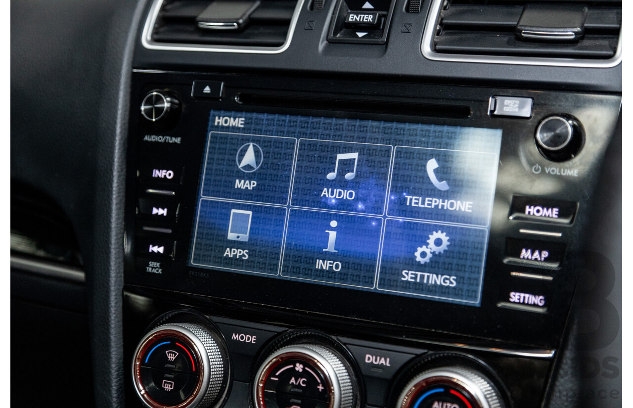 8/2016 Subaru Forester 2.0d-S (AWD) MY16 4d Wagon Pearl White Metallic Turbo Diesel 2.0L