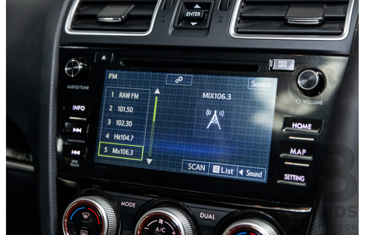 8/2016 Subaru Forester 2.0d-S (AWD) MY16 4d Wagon Pearl White Metallic Turbo Diesel 2.0L