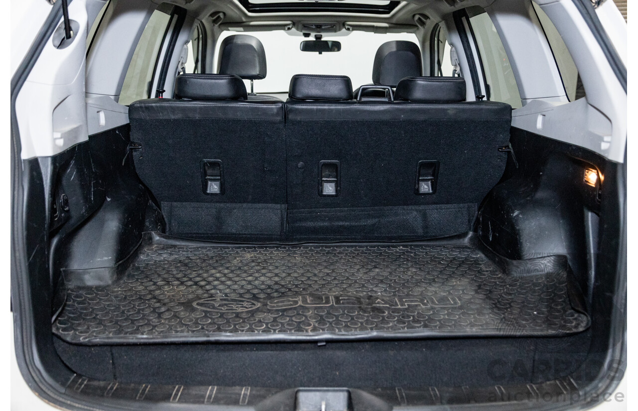 8/2016 Subaru Forester 2.0d-S (AWD) MY16 4d Wagon Pearl White Metallic Turbo Diesel 2.0L