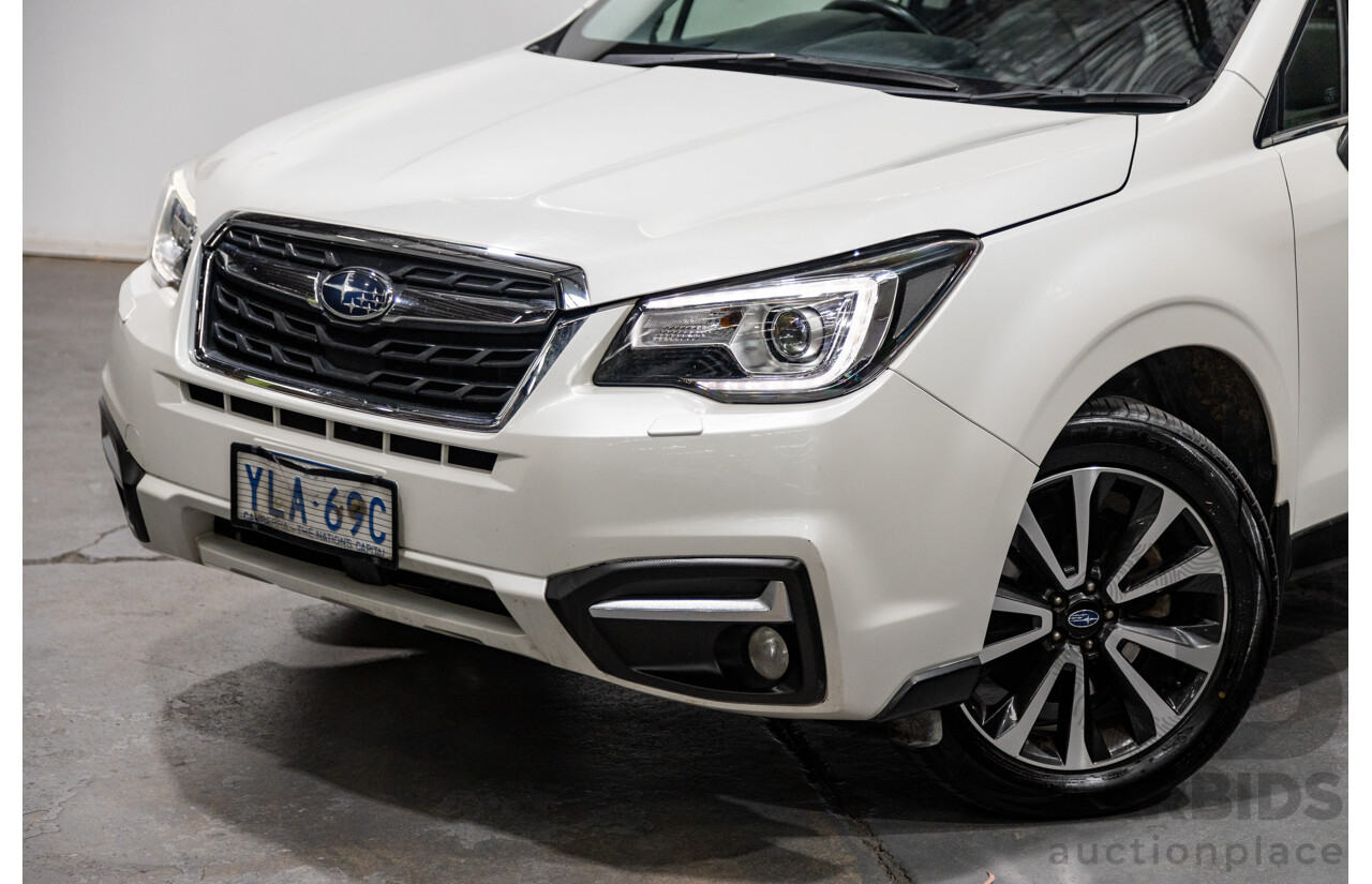 8/2016 Subaru Forester 2.0d-S (AWD) MY16 4d Wagon Pearl White Metallic Turbo Diesel 2.0L