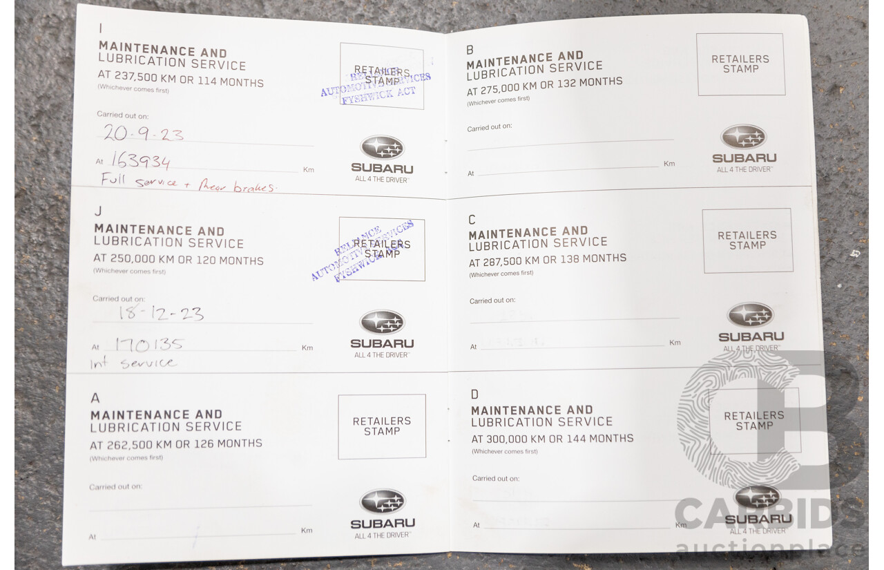 8/2016 Subaru Forester 2.0d-S (AWD) MY16 4d Wagon Pearl White Metallic Turbo Diesel 2.0L