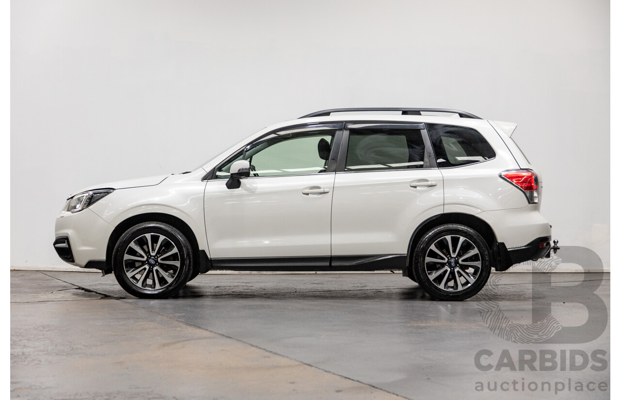 8/2016 Subaru Forester 2.0d-S (AWD) MY16 4d Wagon Pearl White Metallic Turbo Diesel 2.0L
