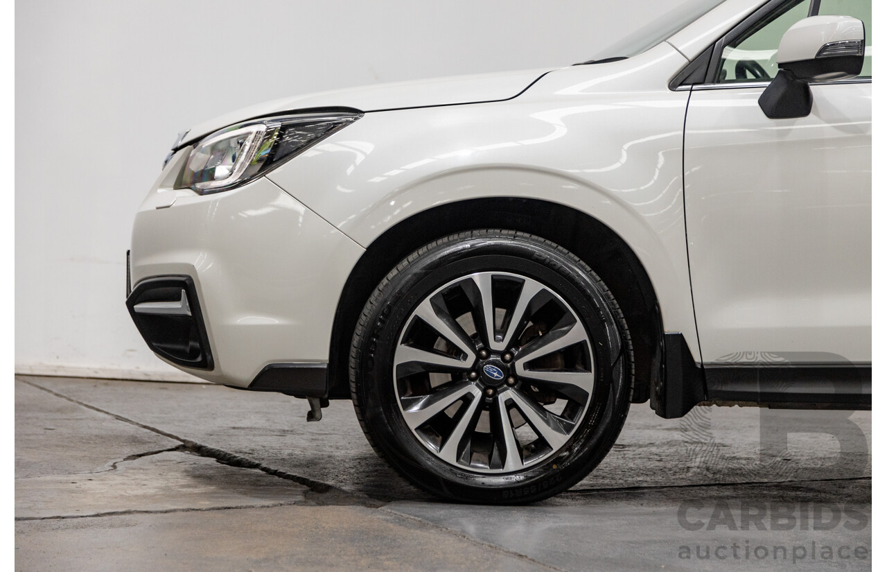 8/2016 Subaru Forester 2.0d-S (AWD) MY16 4d Wagon Pearl White Metallic Turbo Diesel 2.0L