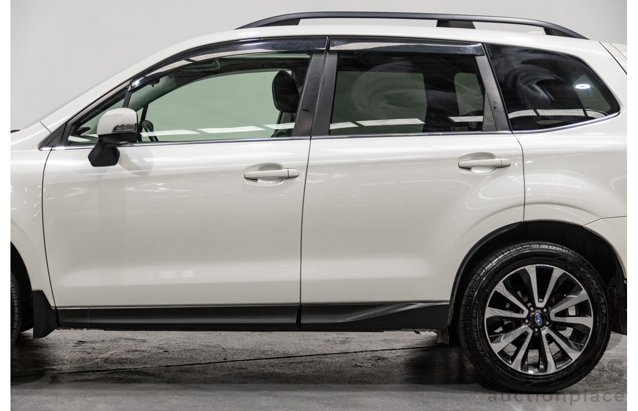 8/2016 Subaru Forester 2.0d-S (AWD) MY16 4d Wagon Pearl White Metallic Turbo Diesel 2.0L