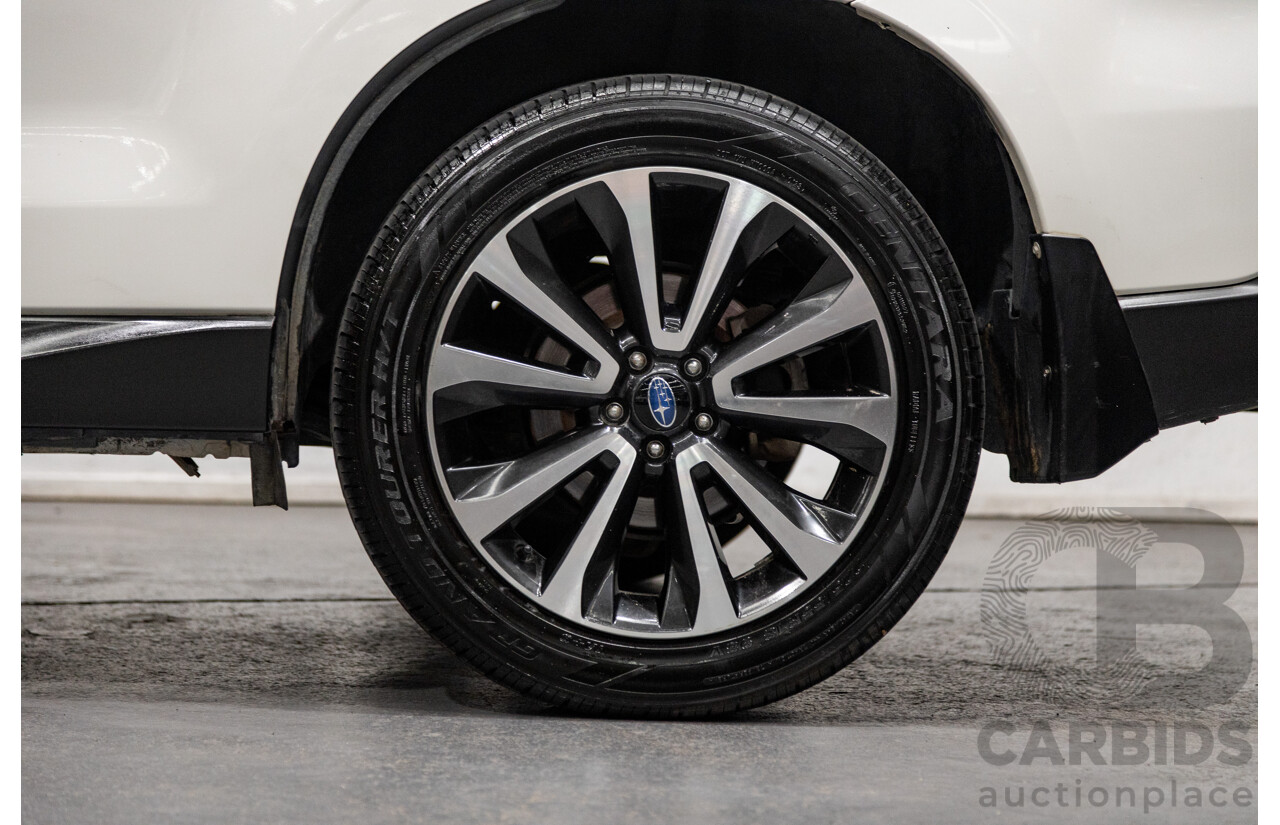 8/2016 Subaru Forester 2.0d-S (AWD) MY16 4d Wagon Pearl White Metallic Turbo Diesel 2.0L