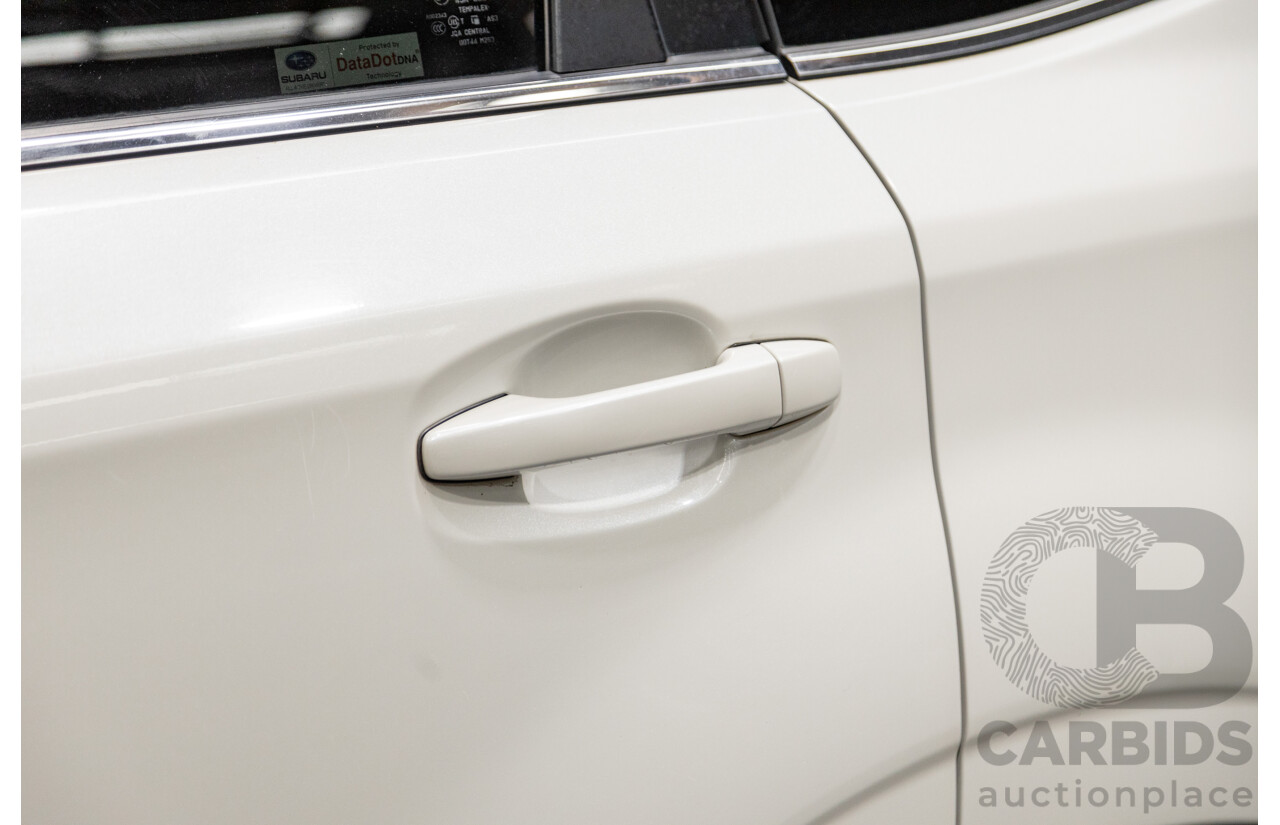 8/2016 Subaru Forester 2.0d-S (AWD) MY16 4d Wagon Pearl White Metallic Turbo Diesel 2.0L