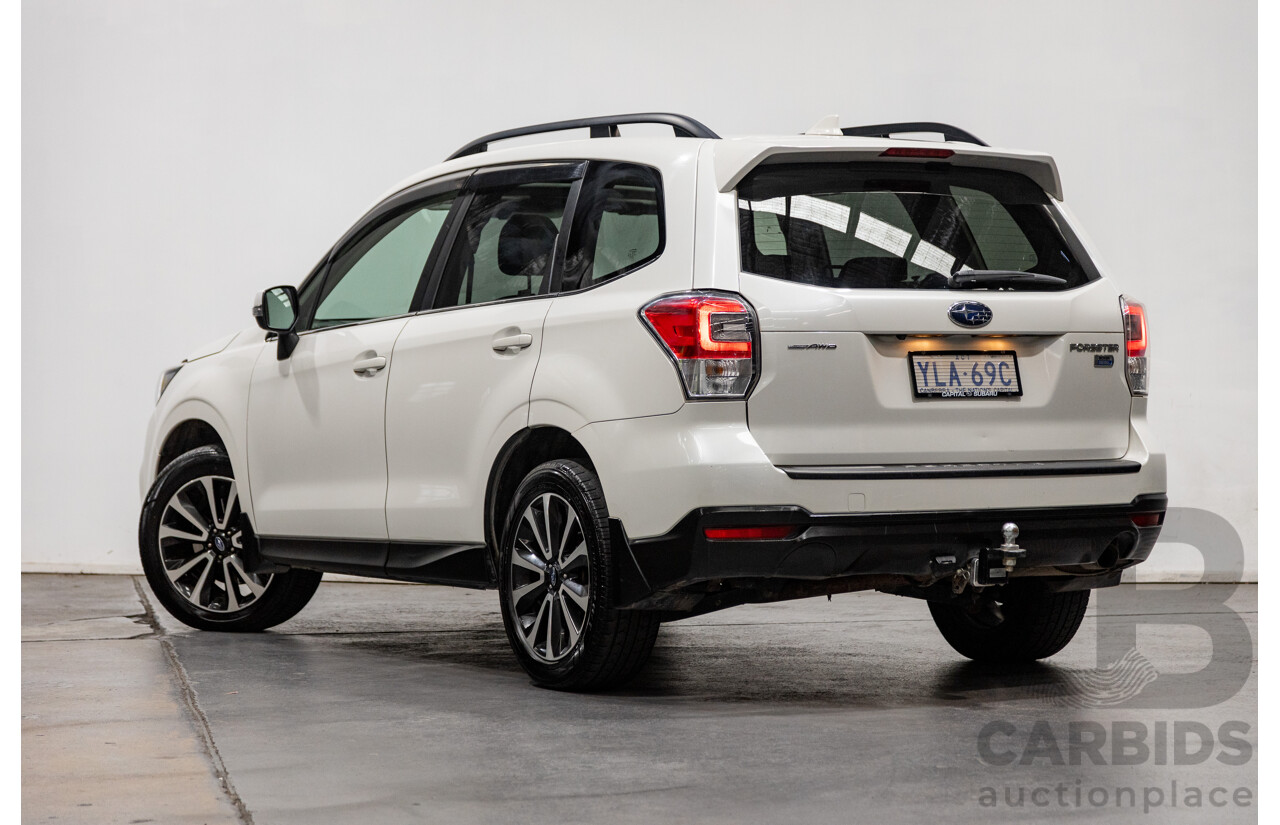 8/2016 Subaru Forester 2.0d-S (AWD) MY16 4d Wagon Pearl White Metallic Turbo Diesel 2.0L