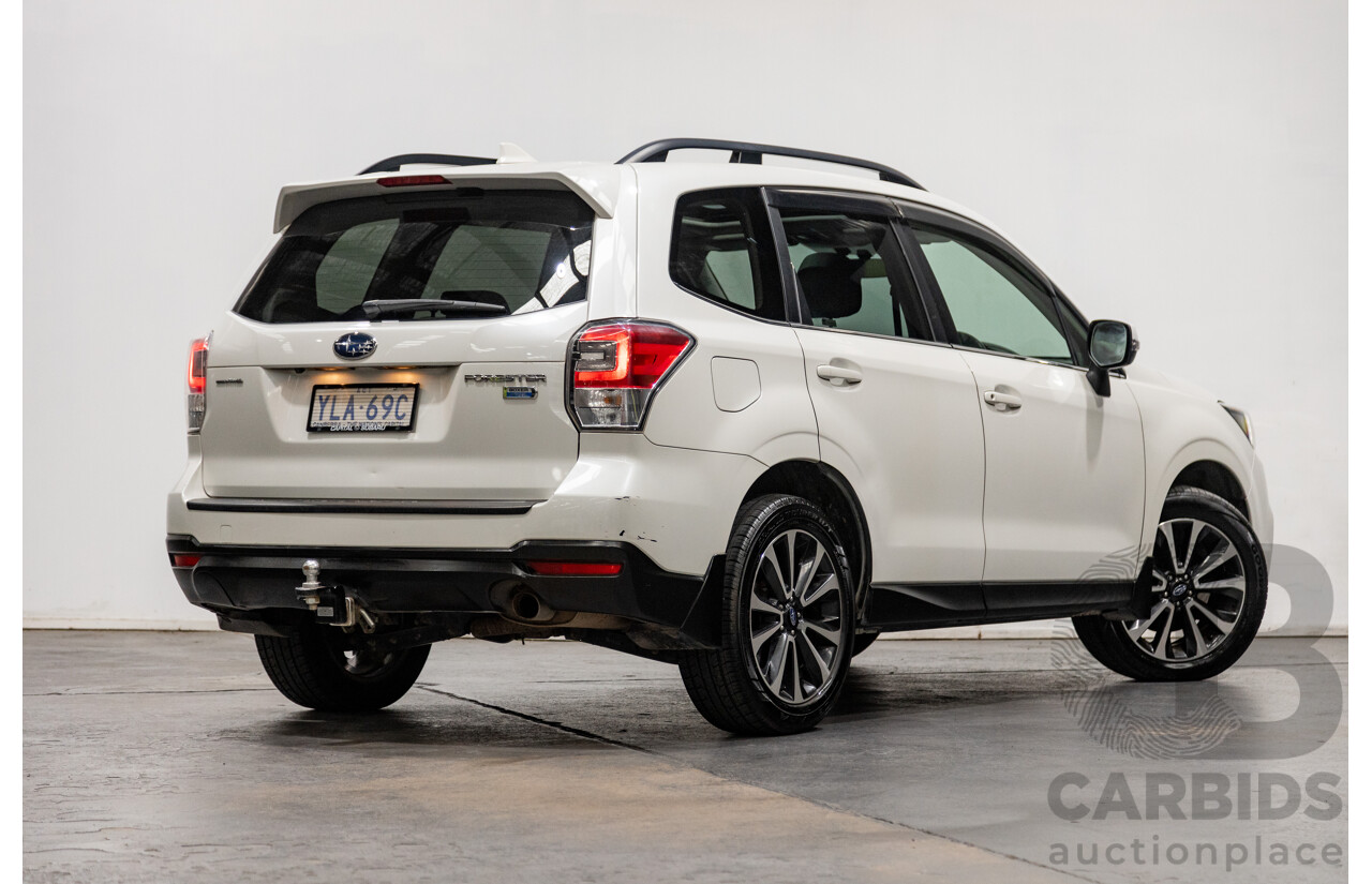 8/2016 Subaru Forester 2.0d-S (AWD) MY16 4d Wagon Pearl White Metallic Turbo Diesel 2.0L