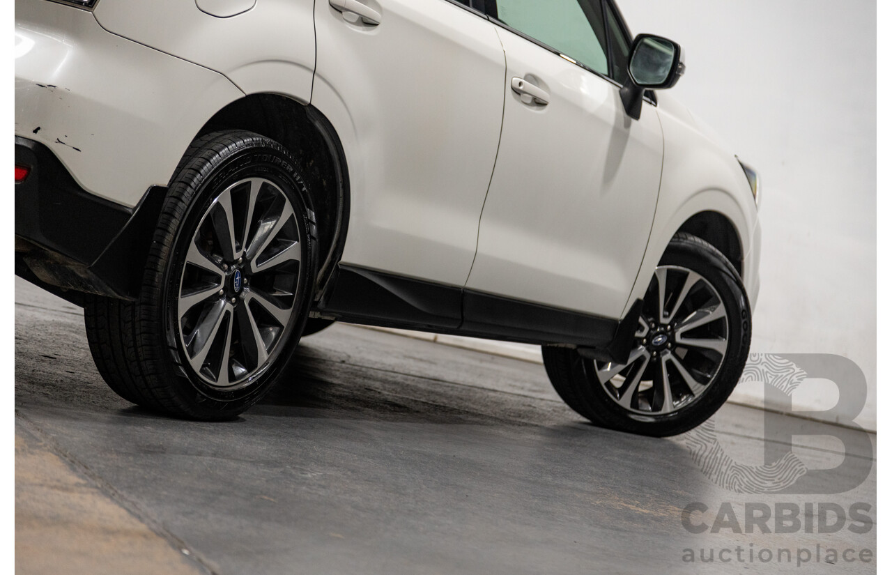 8/2016 Subaru Forester 2.0d-S (AWD) MY16 4d Wagon Pearl White Metallic Turbo Diesel 2.0L